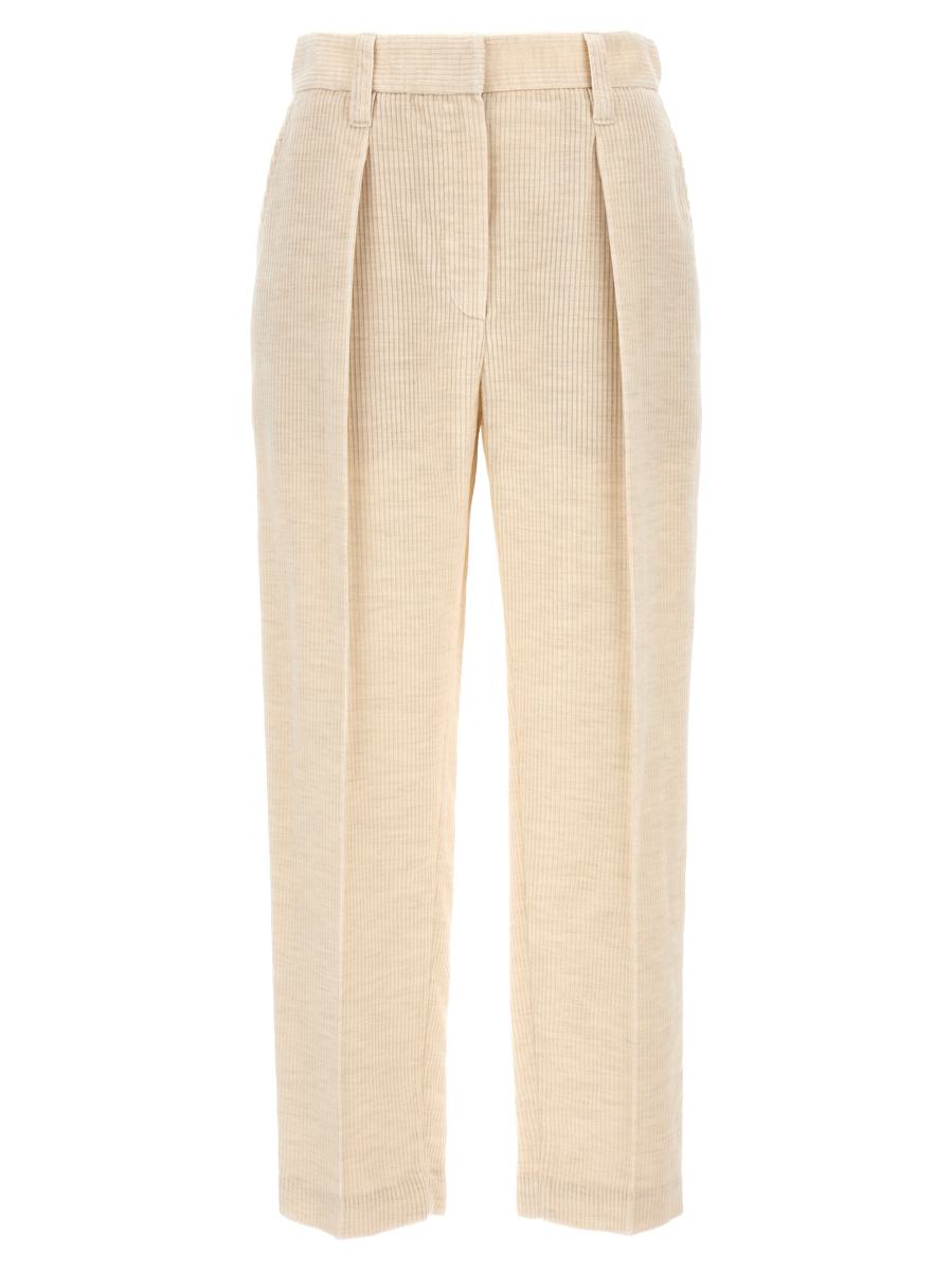 brunello cucinelli corduroy trousers