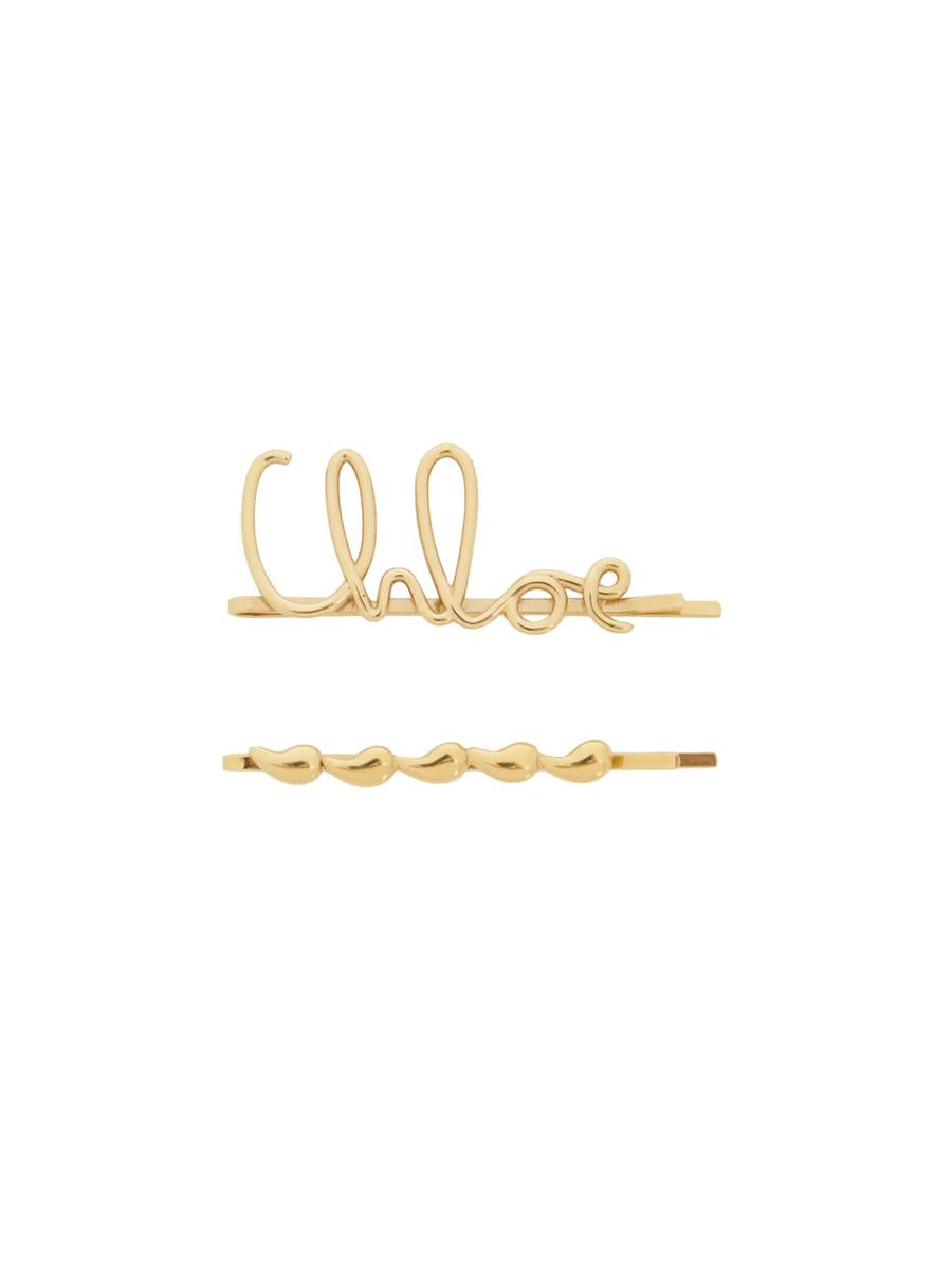 chloé iconic hair clips accessories