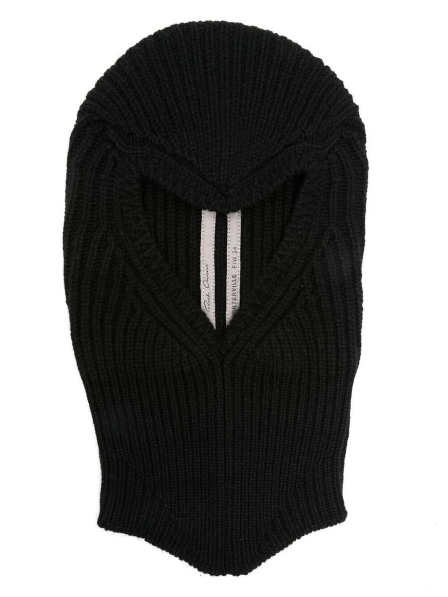 rick owens skull knit hat accessories