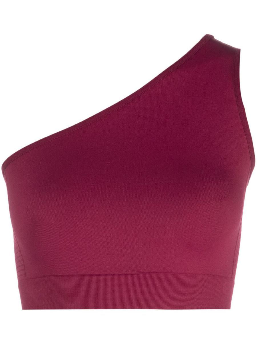 rick owens knitted one-shoulder bandeau top