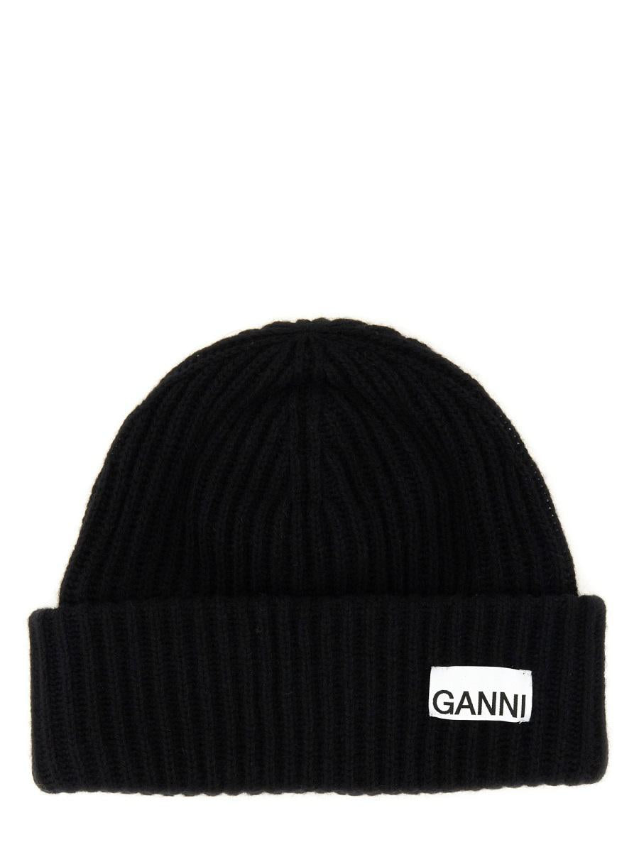 ganni cappello beanie