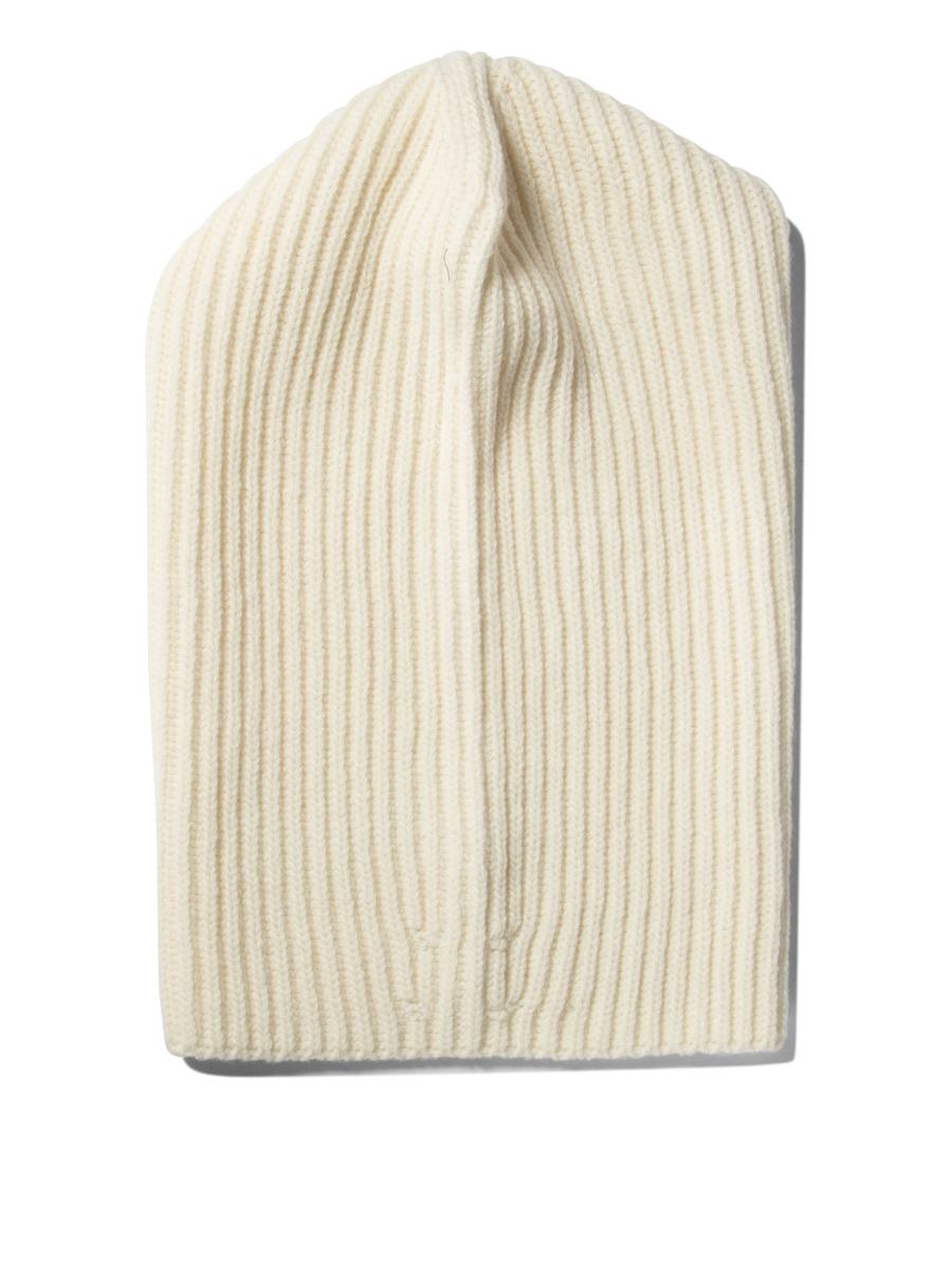 jil sander ribbed balaclava