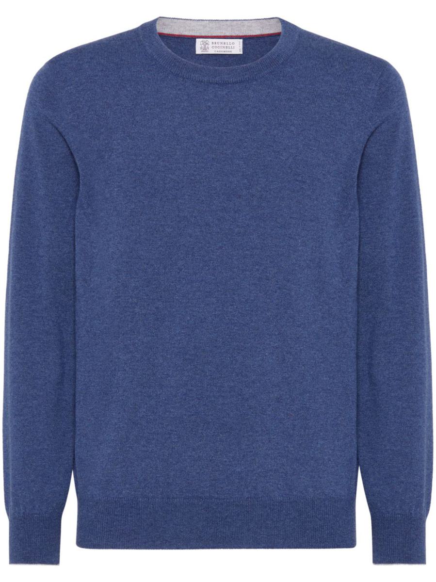 brunello cucinelli cashmere crewneck sweater