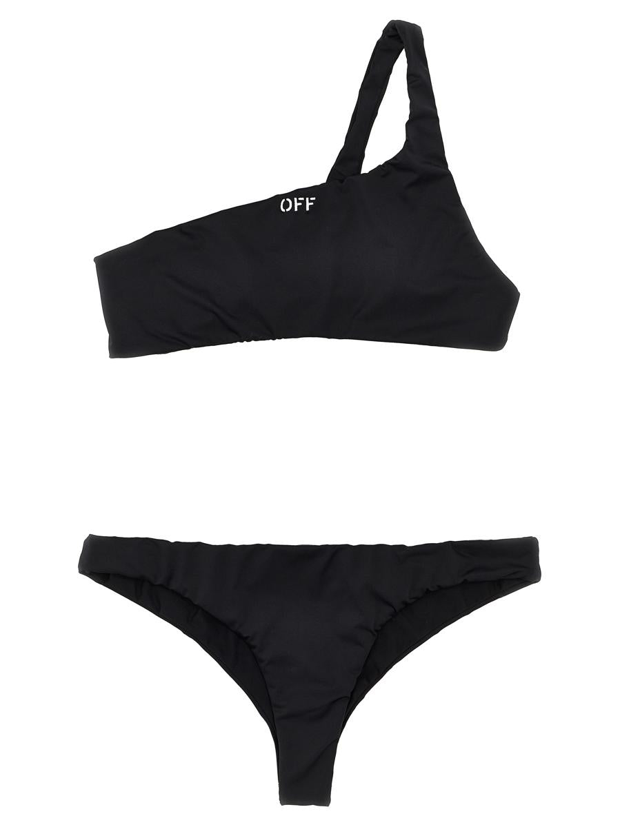 off-white 'off stamp' bikini