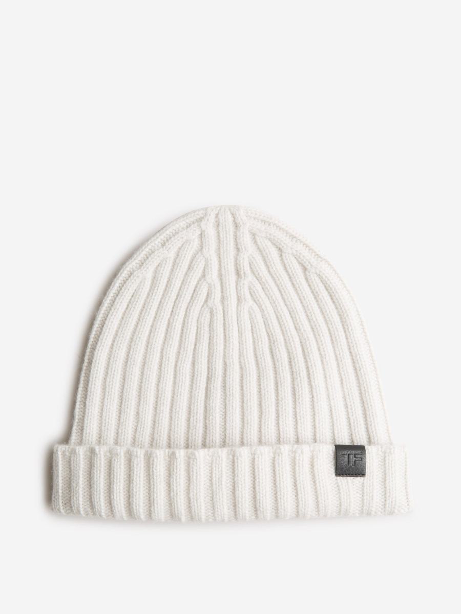 tom ford cashmere ribbed beanie