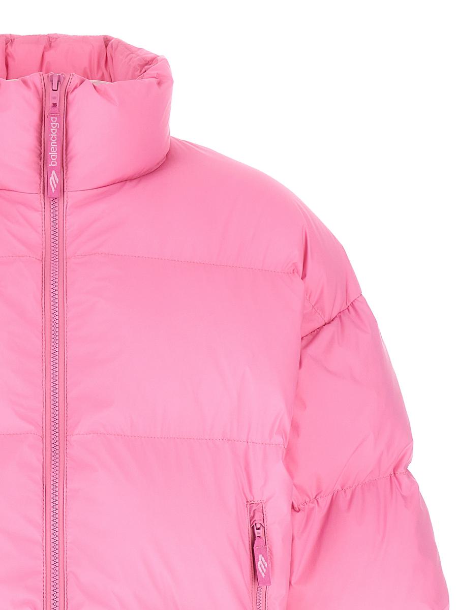 balenciaga cropped puffer jacket