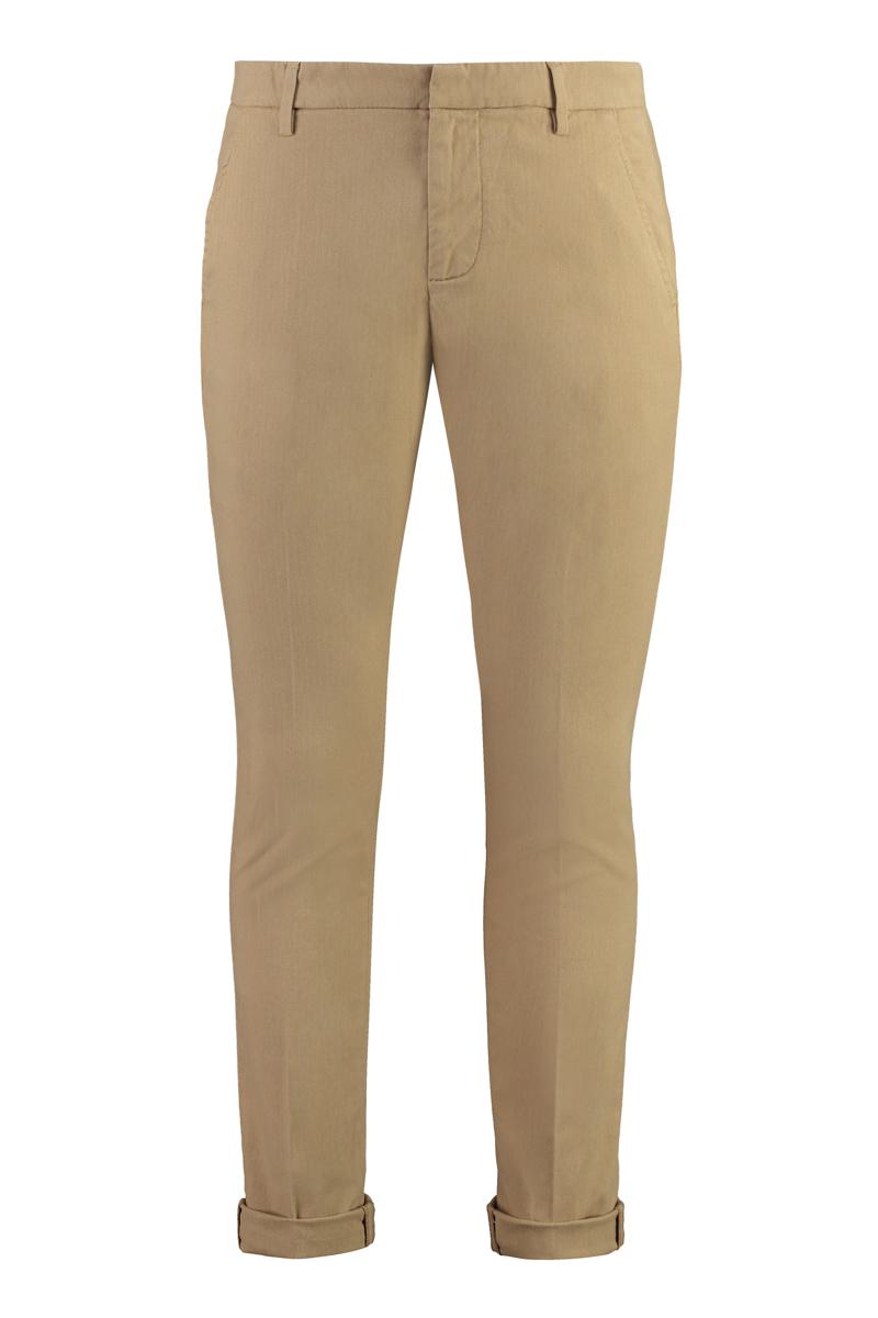 dondup chino pants in stretching cotton