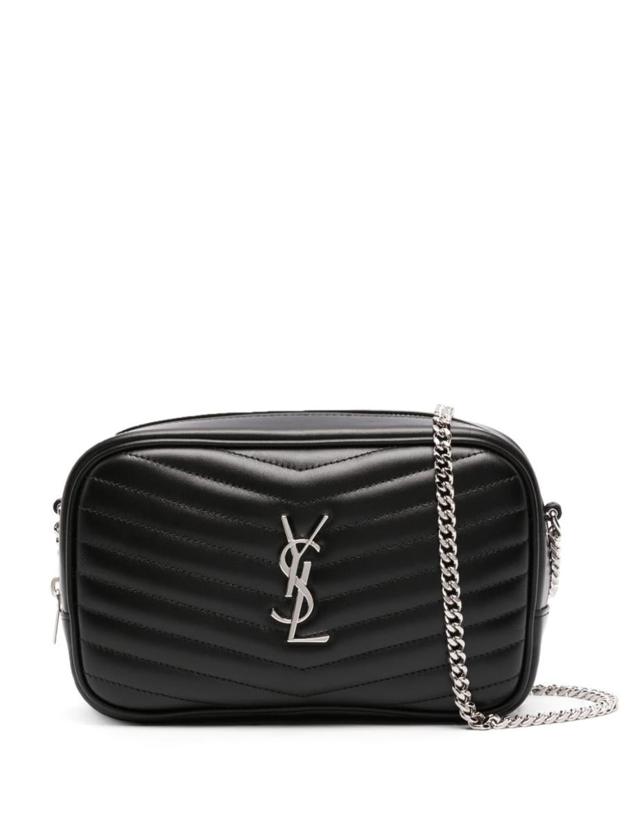 saint laurent lou leather mini crossbody bag