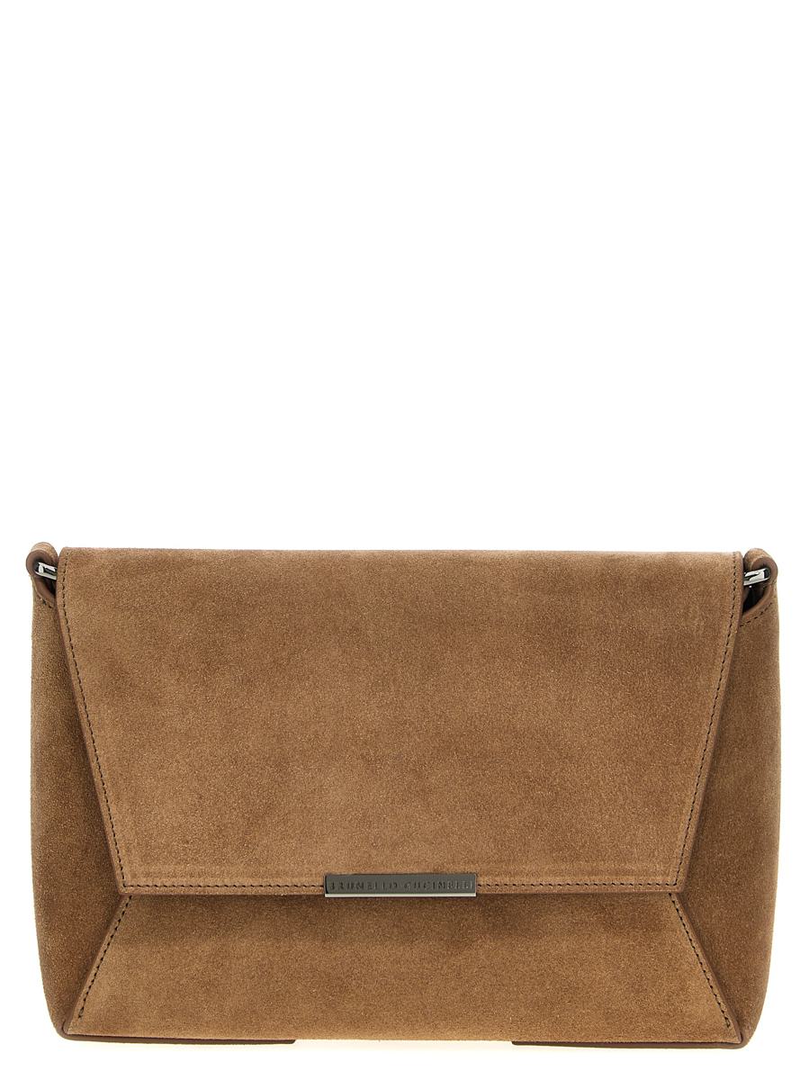 brunello cucinelli 'envelope' crossbody bag