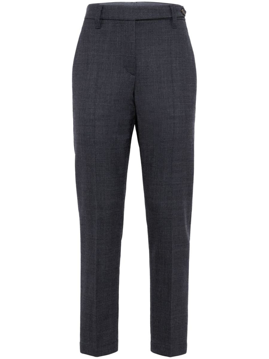 brunello cucinelli cigarette trousers