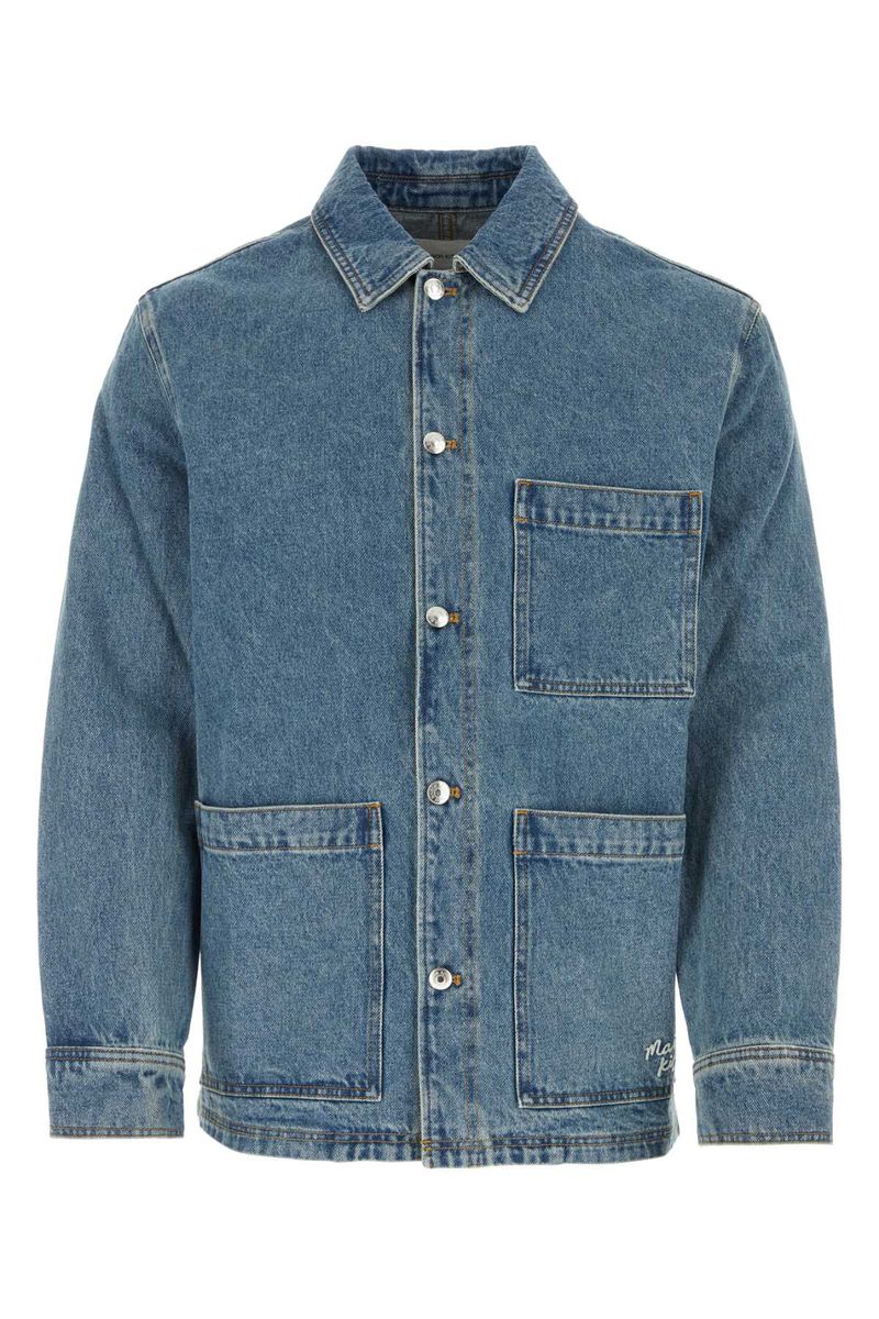 maison kitsuné denim jacket