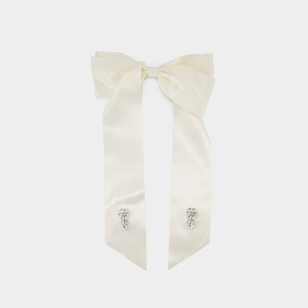 simone rocha flower bow hair clip