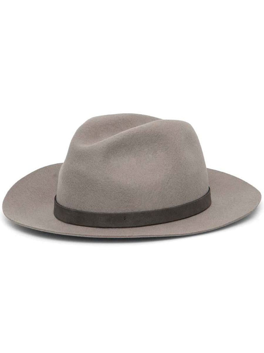 emporio armani wool fedora hat