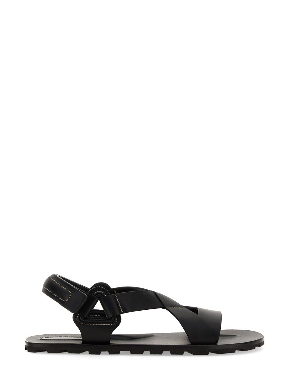 jil sander low sandal.