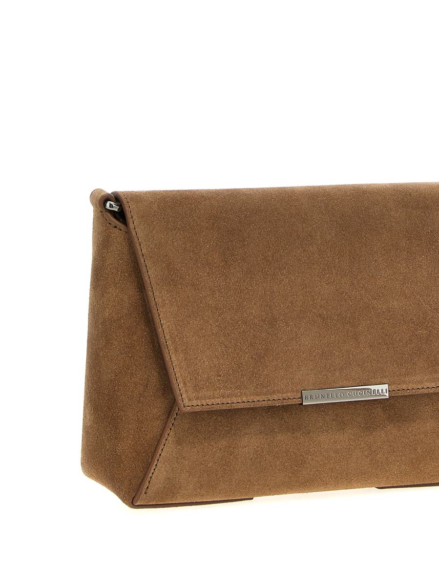 brunello cucinelli 'envelope' crossbody bag