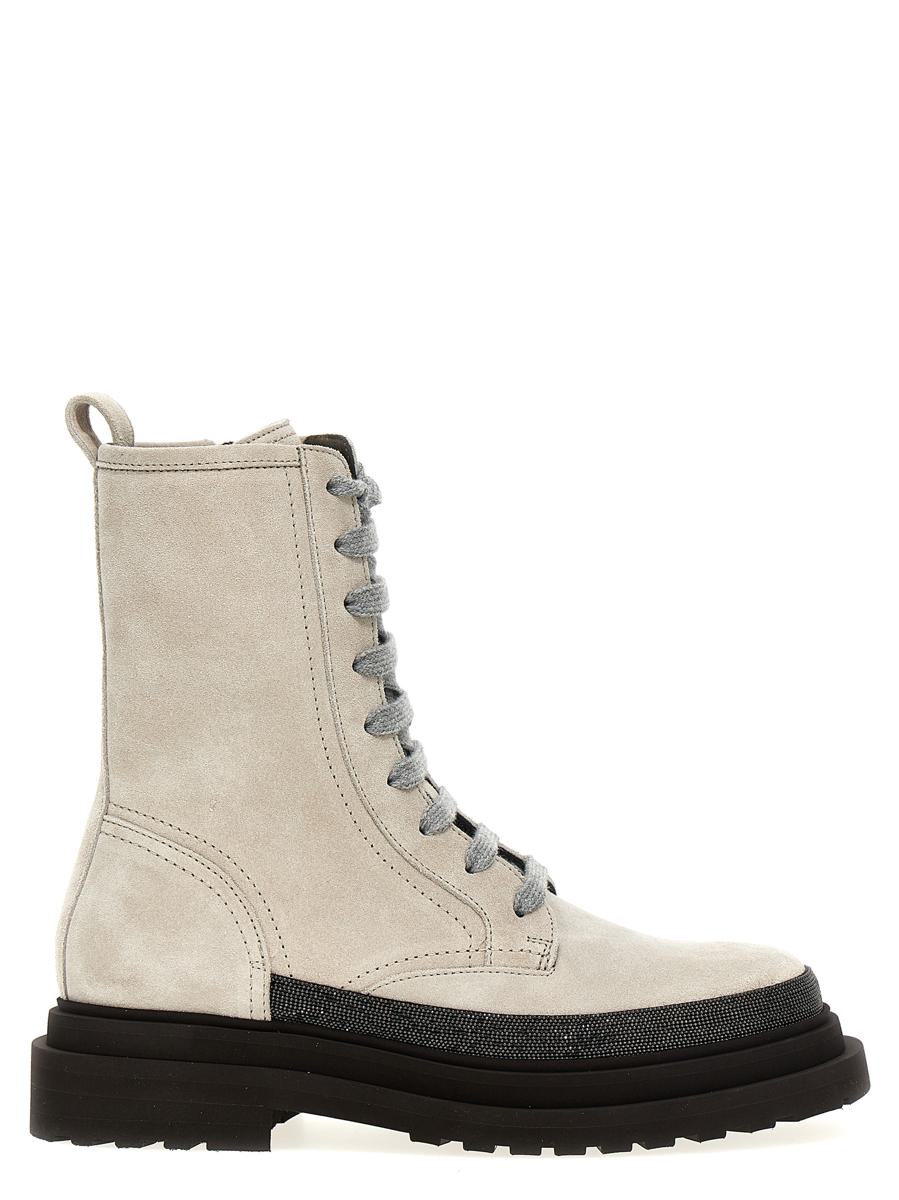 brunello cucinelli 'monile' ankle boots