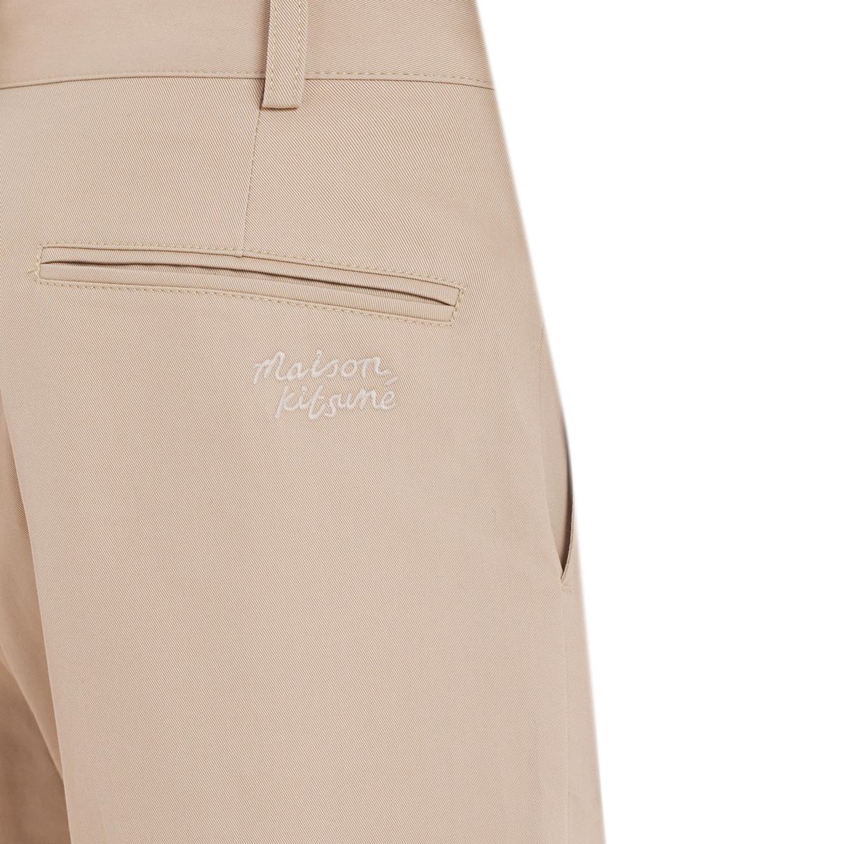 maison kitsuné straight chinos