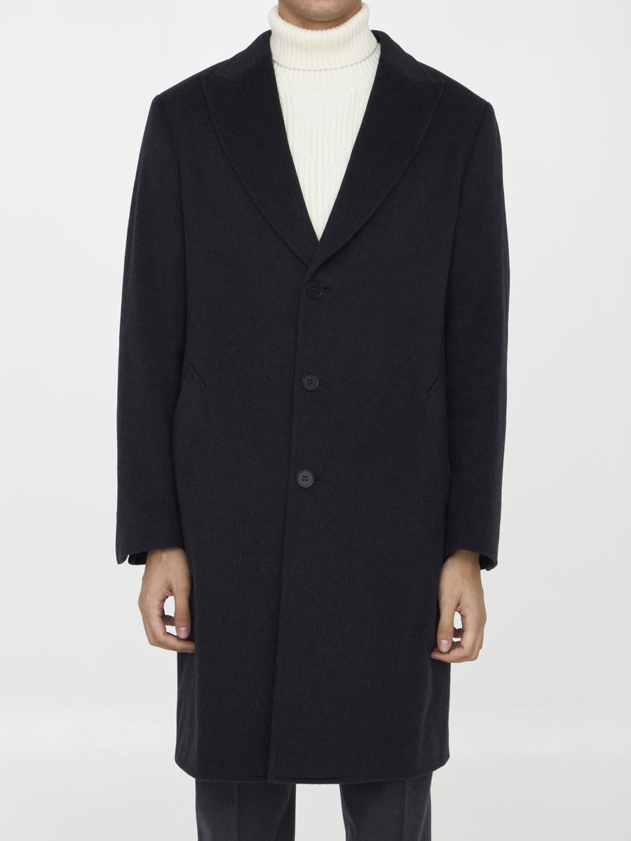 anthracite wool coat