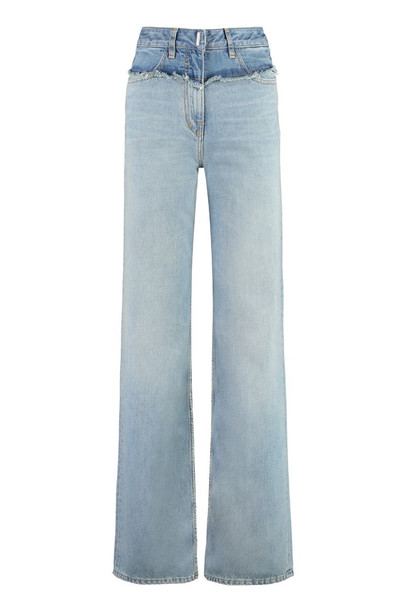 givenchy wide-leg jeans