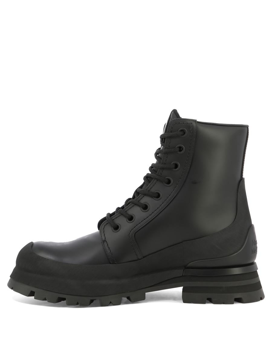 alexander mcqueen "wander" combat boots