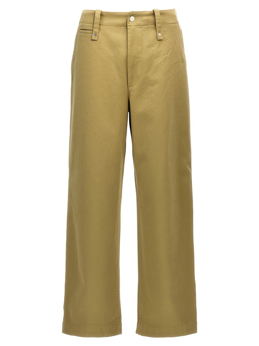 burberry cotton trousers