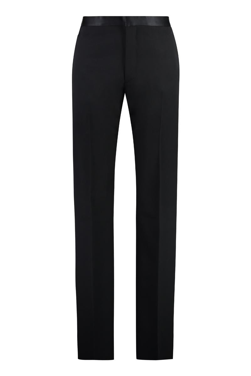 givenchy tailored wool trousers