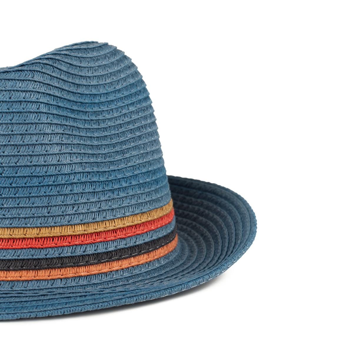 paul smith trilby blue artist stripe hat