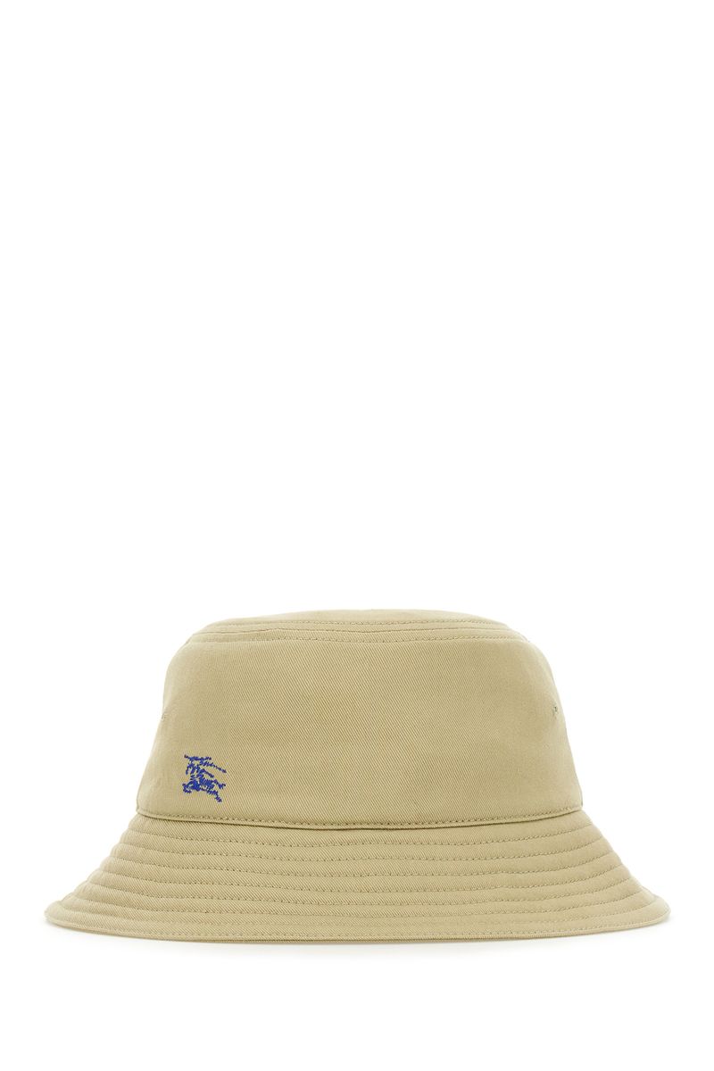 burberry logo embroidery bucket hat