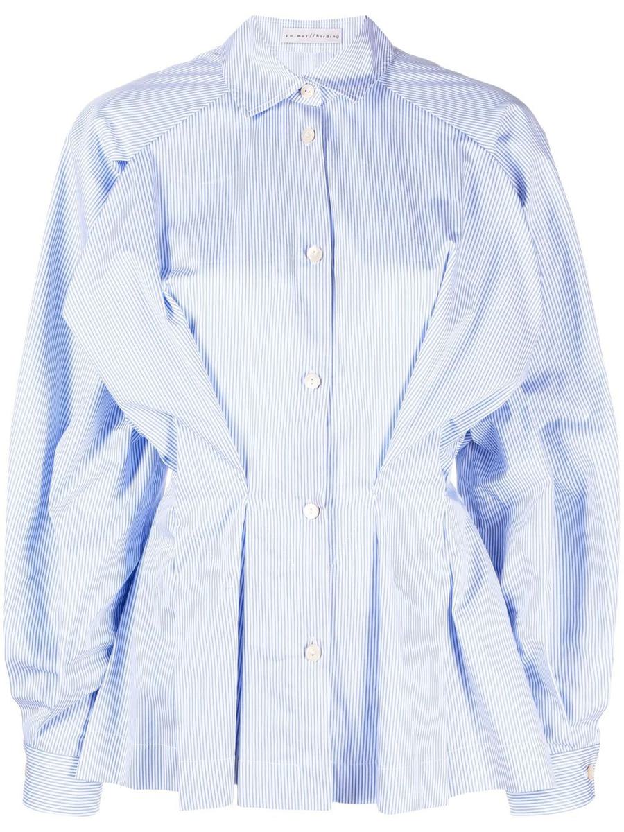 palmer/harding striped cotton shirt