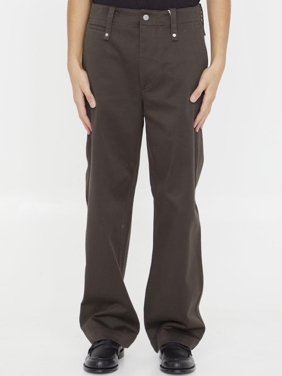 baggy pants in cotton