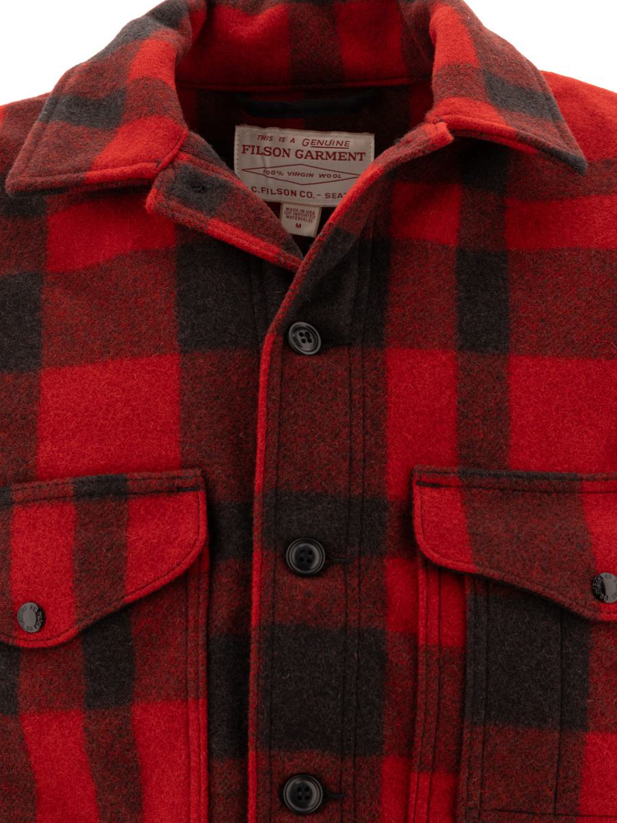 filson "mackinaw" wool coat