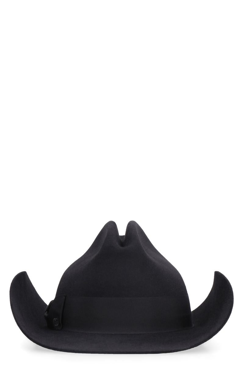 gucci felt fedora hat