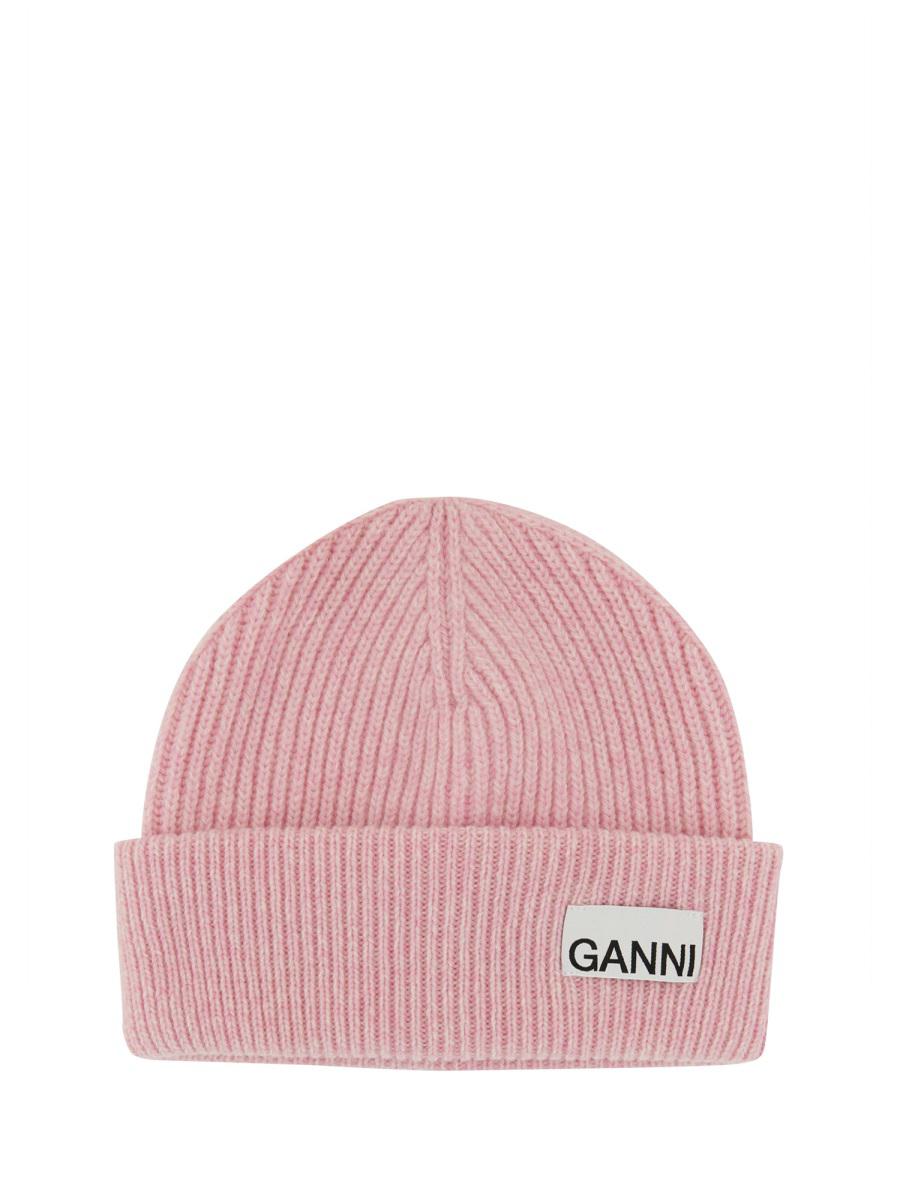 ganni cappello beanie