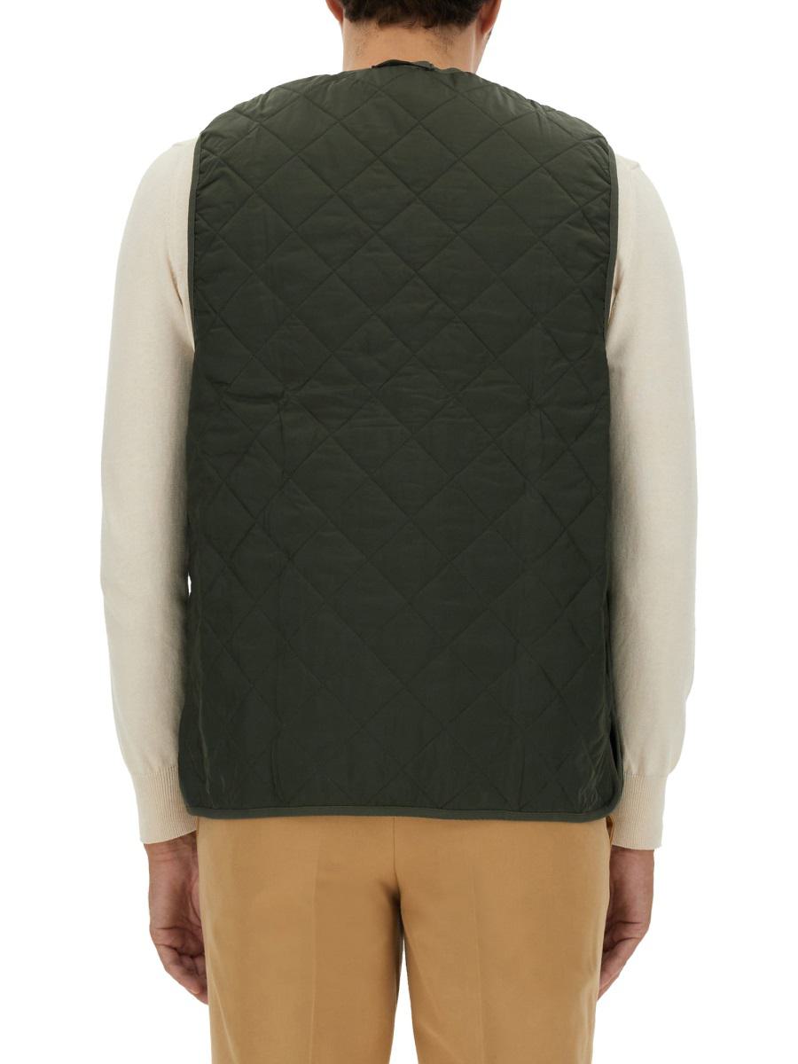 barbour quilted vest