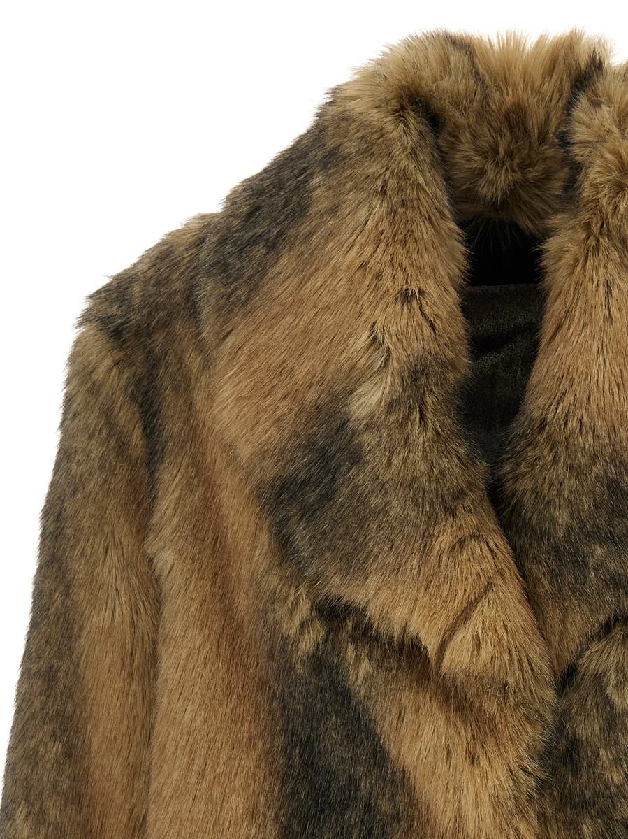 bb couture 'sherman' faux fur coat