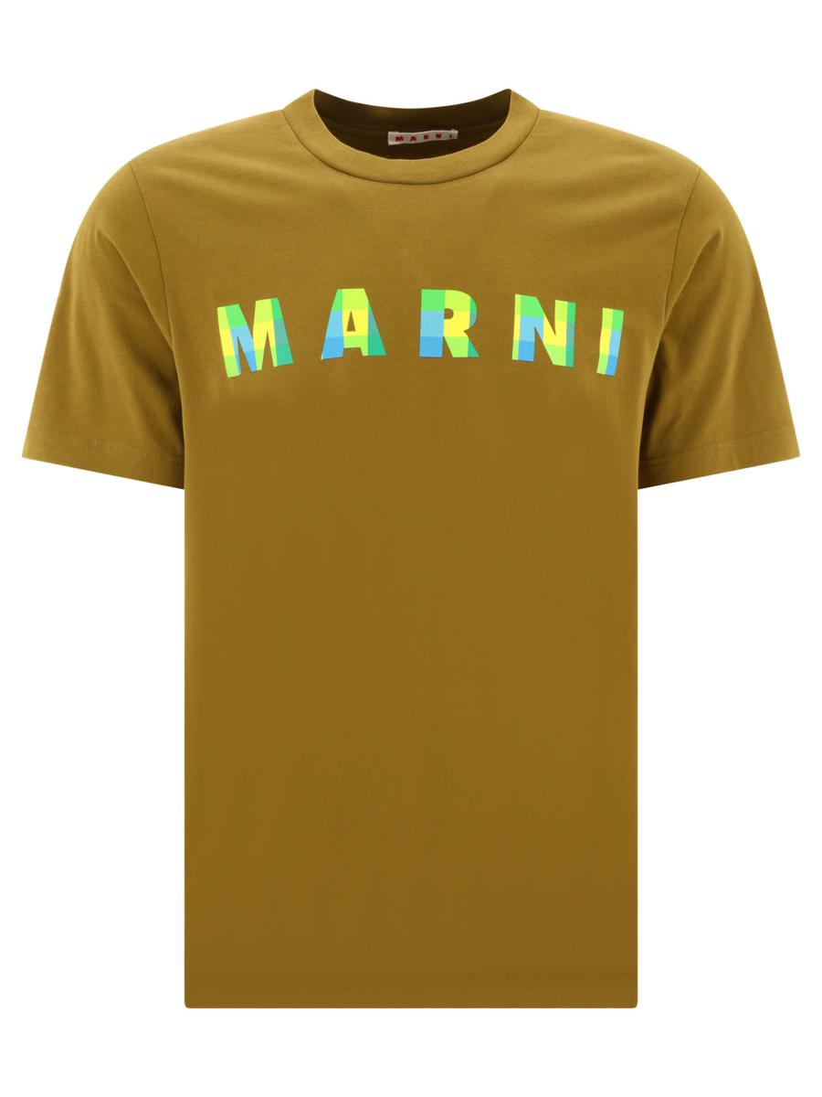 marni "gingham" t-shirt