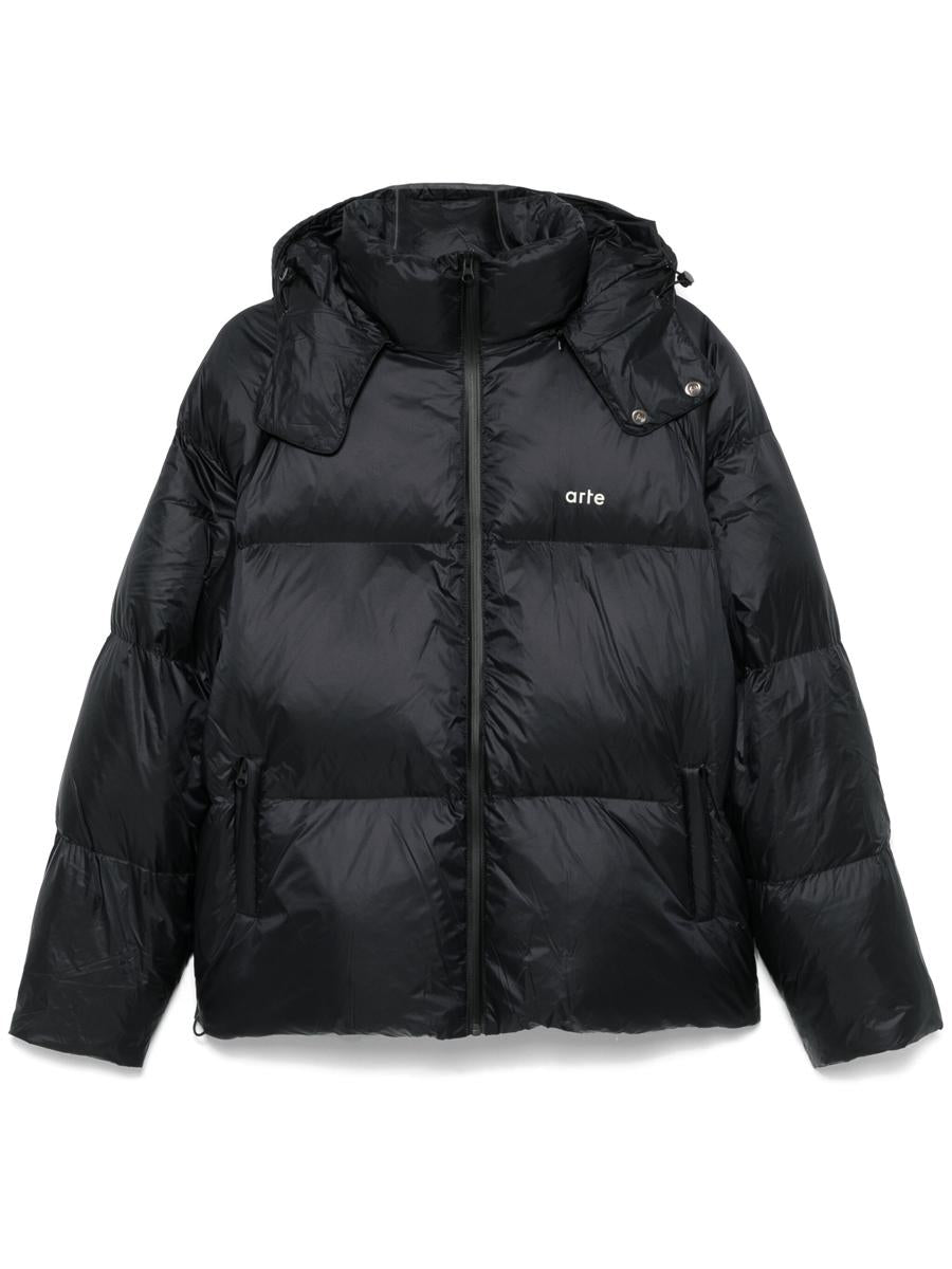 arte basic puffer jacket clothing