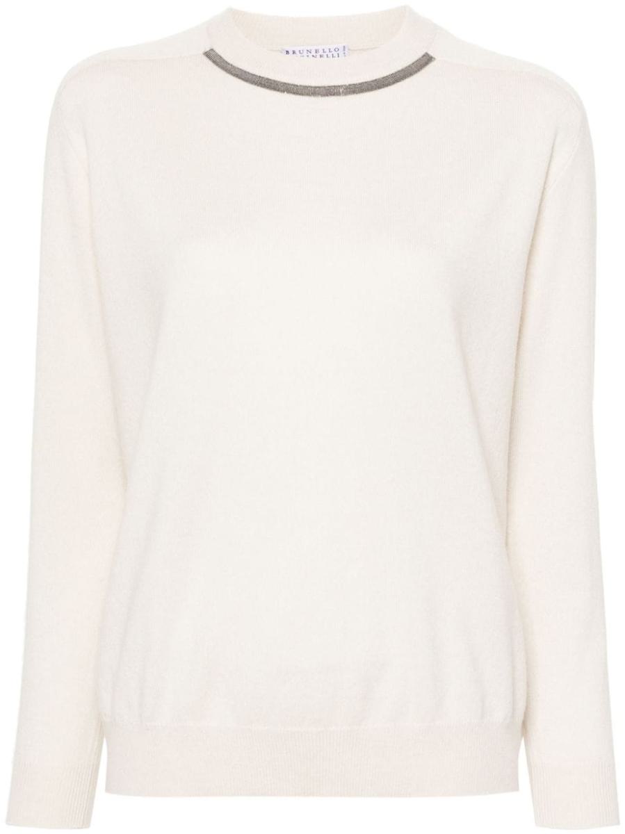 brunello cucinelli cashmere crewneck sweater