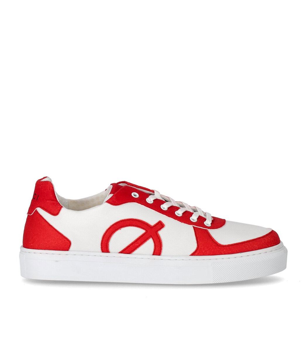 løci  seven neon white red sneaker