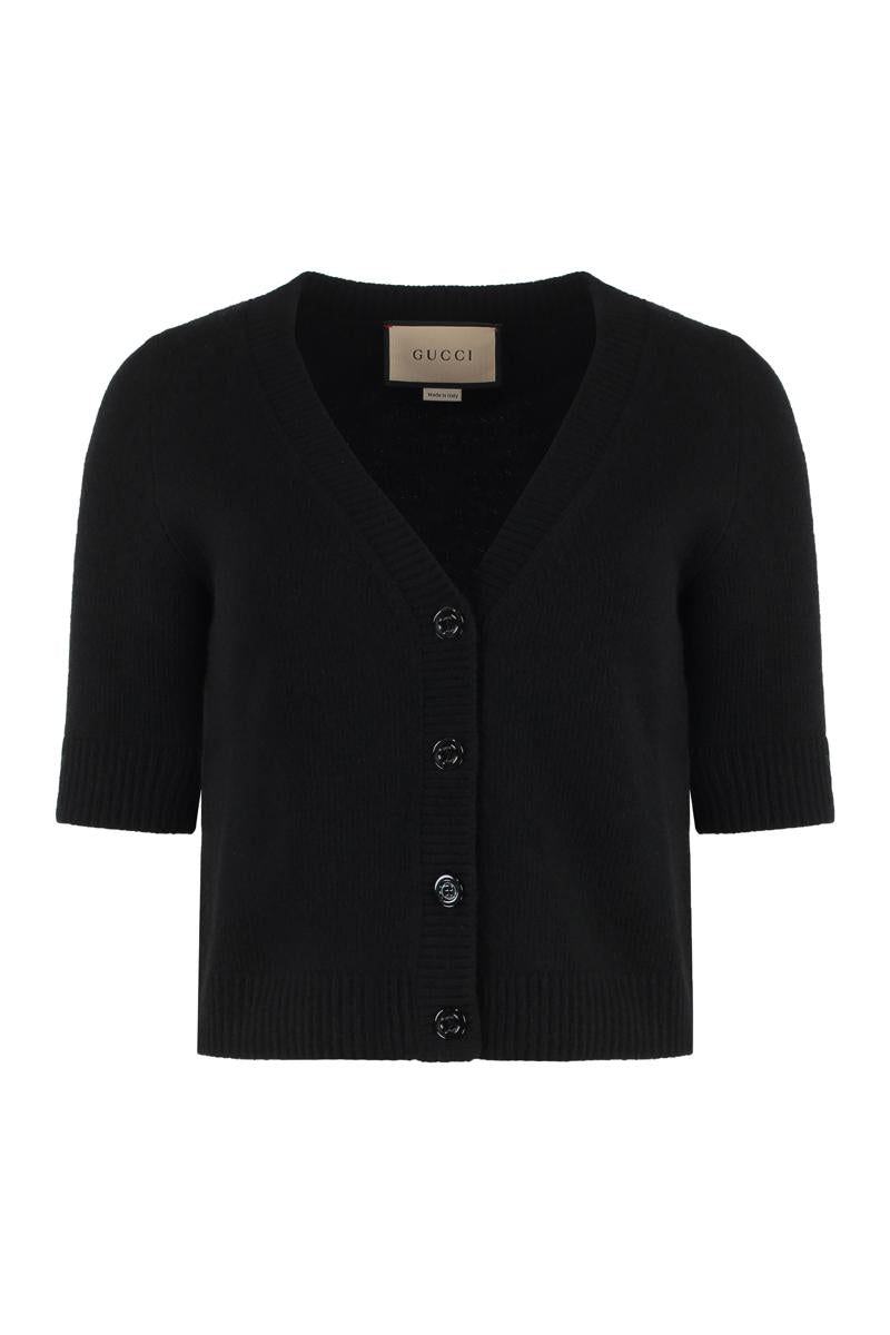 gucci wool and cashmere cardigan