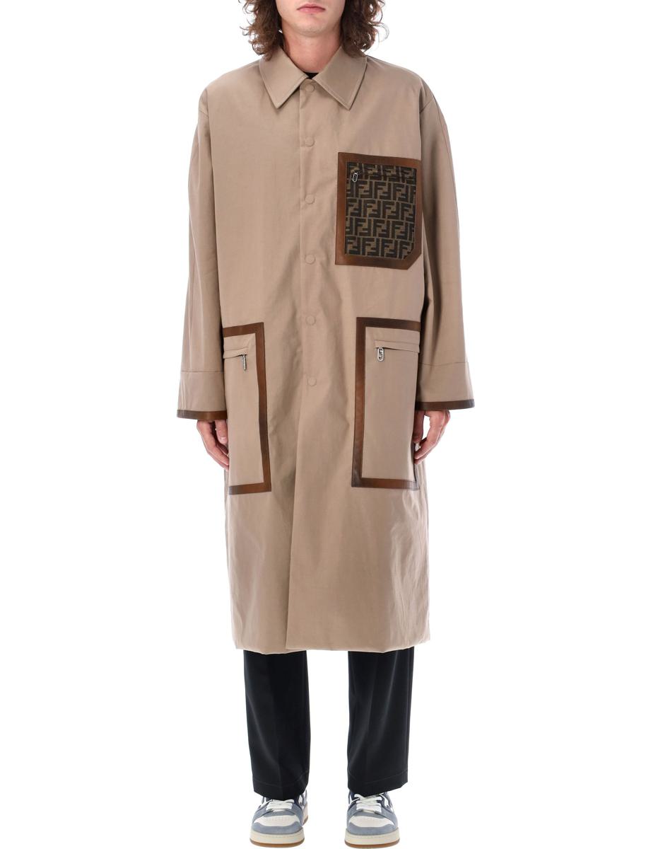 fendi reversible trench coat