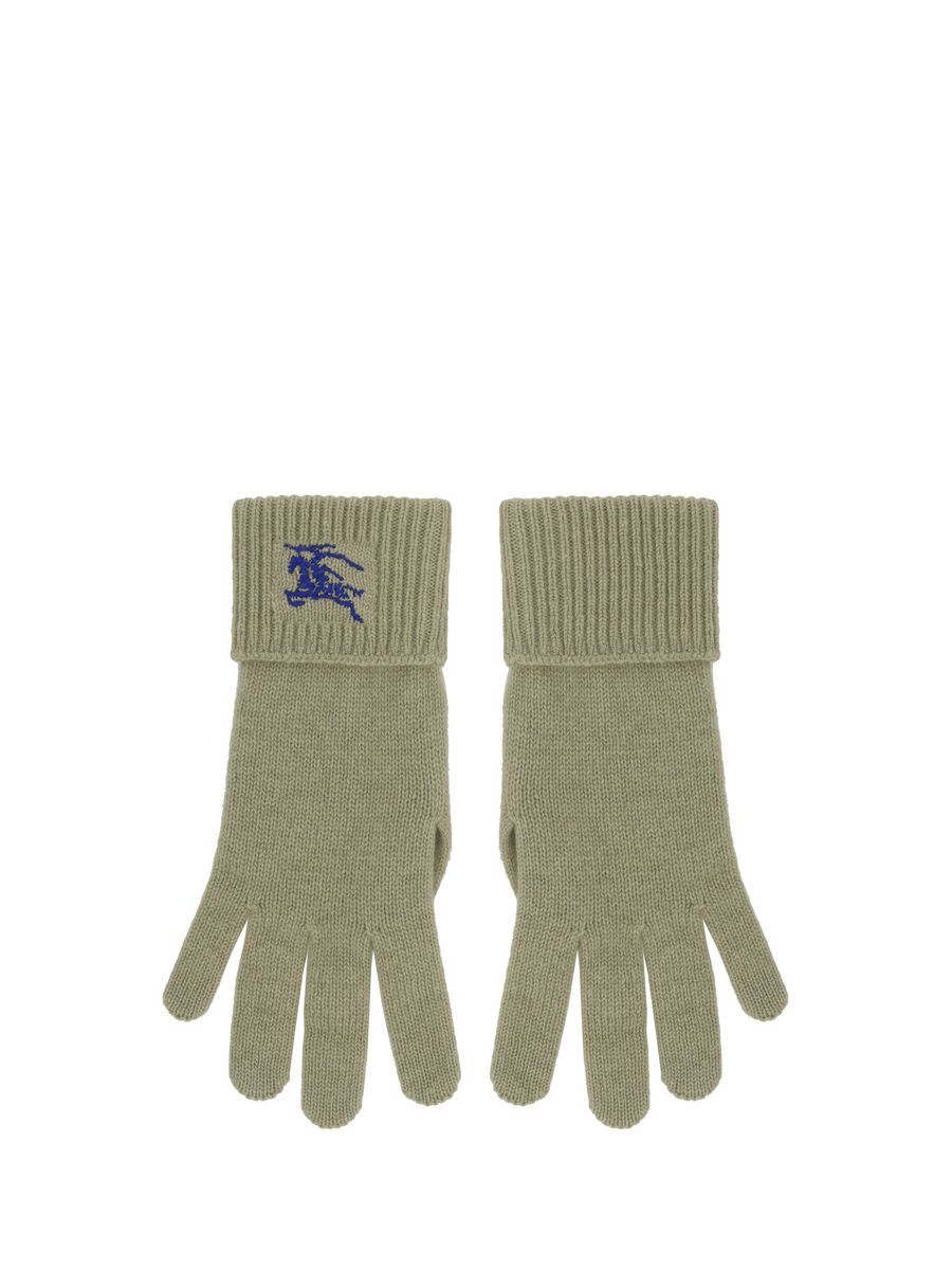 burberry logo gloves