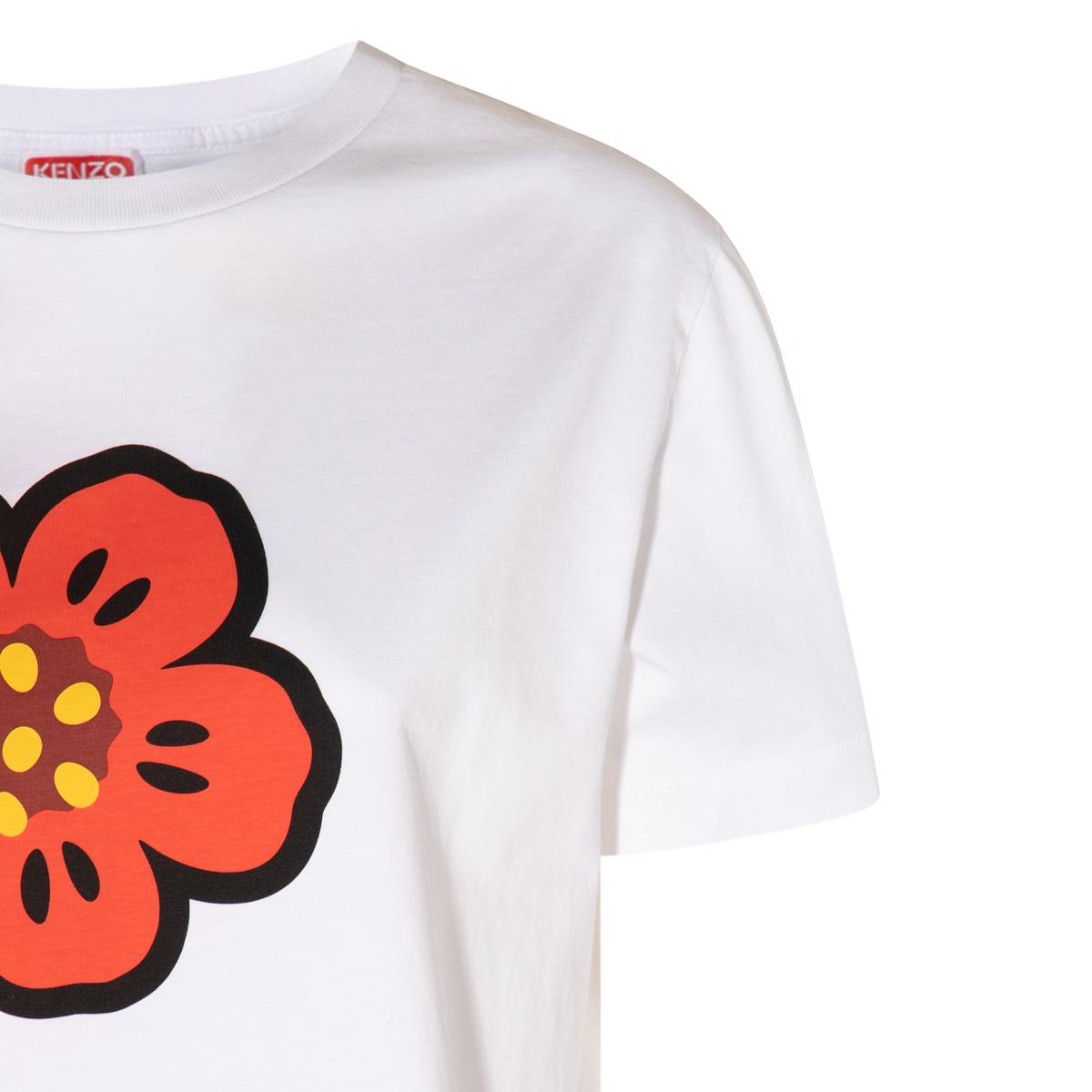 kenzo t-shirts and polos white