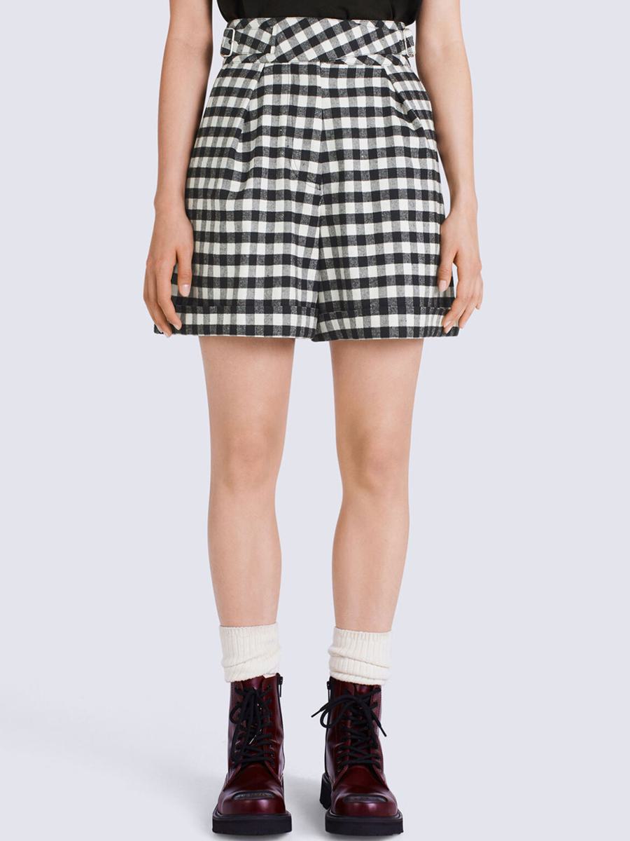 gingham shorts