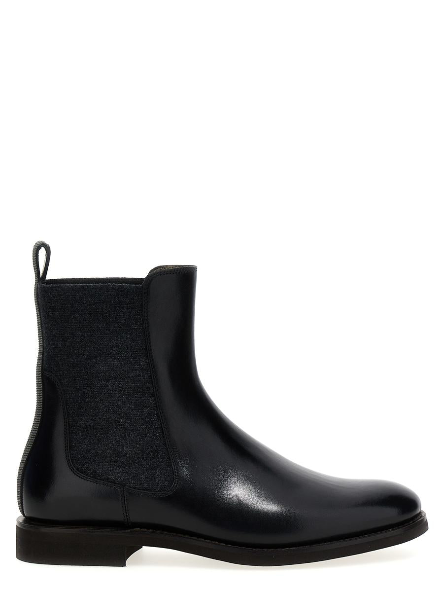 brunello cucinelli 'monile' ankle boots