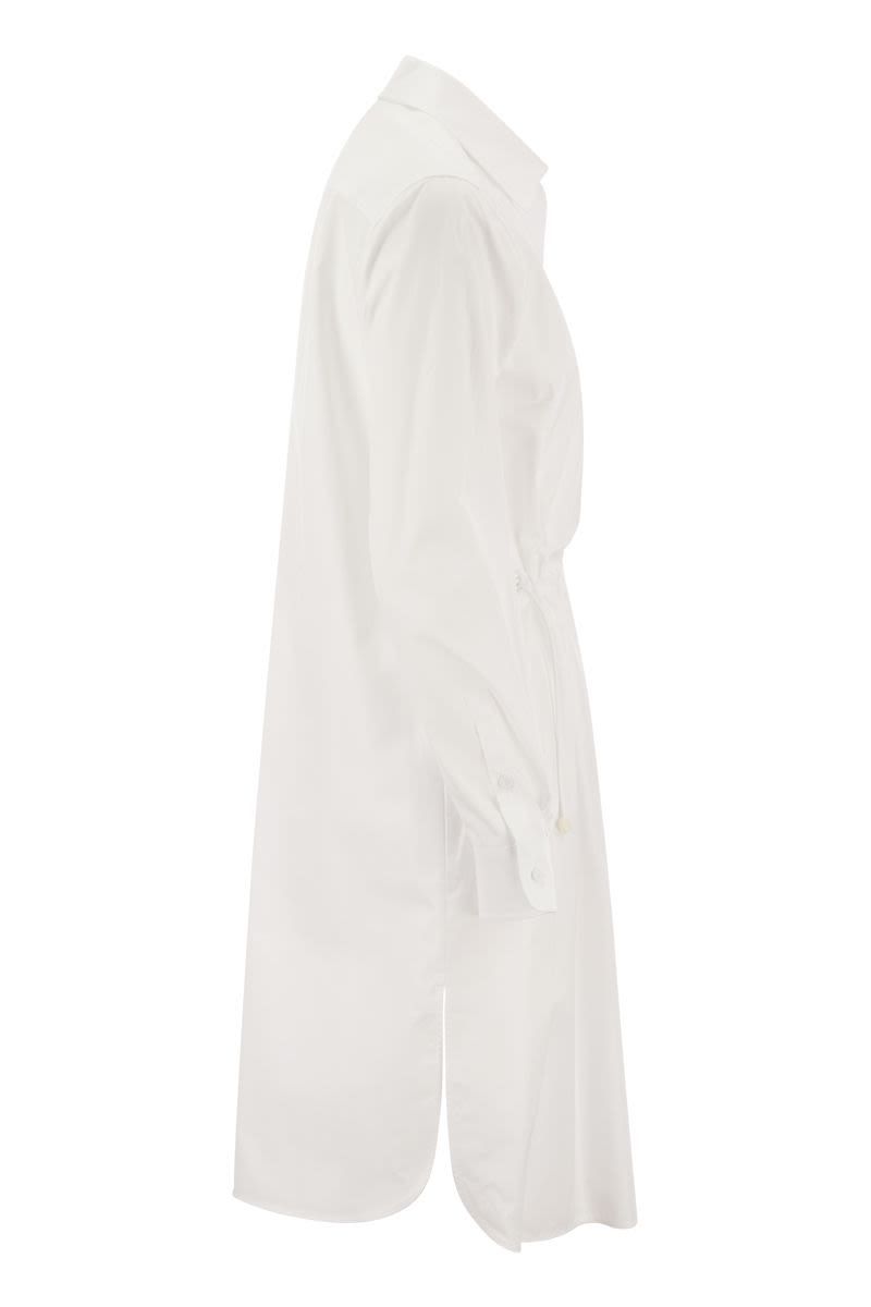 max mara poplin shirt dress