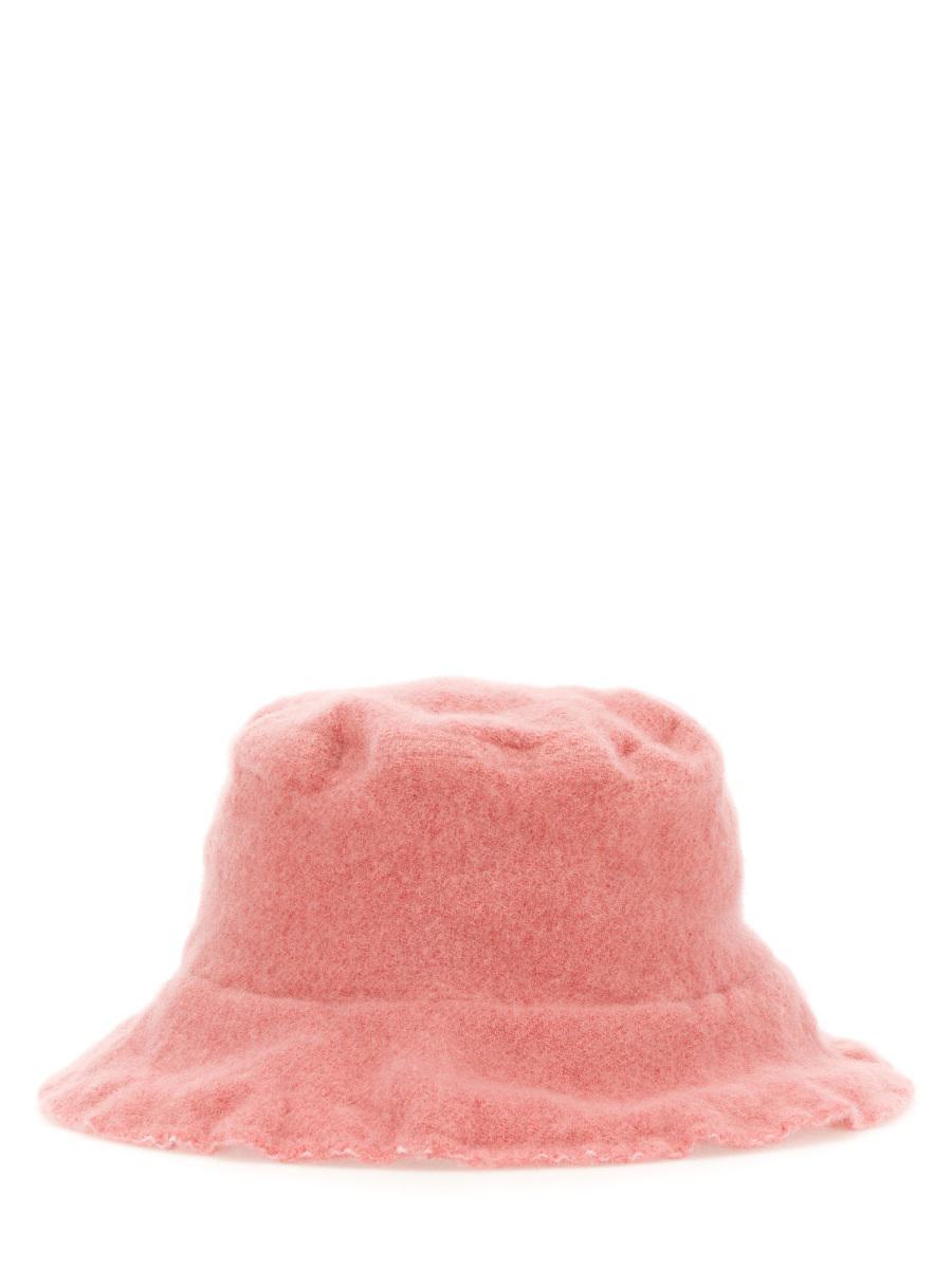 comme des garçons wool bucket hat