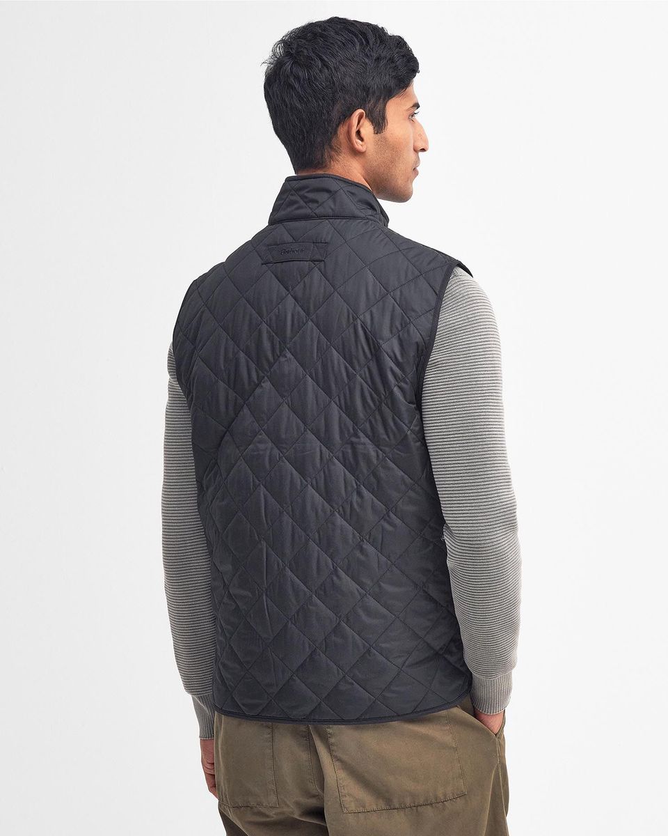 barbour quilted vest