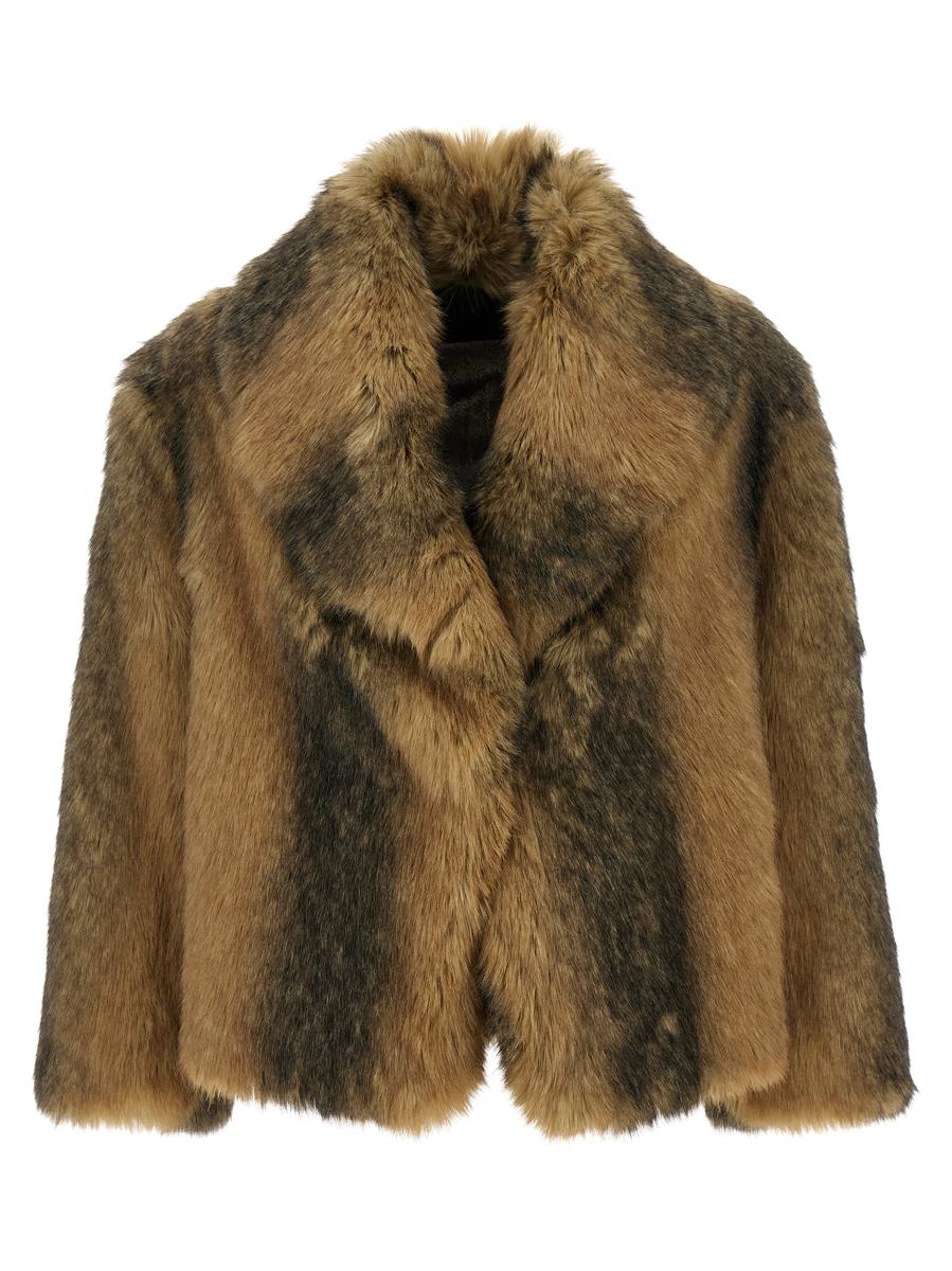 bb couture 'sherman' faux fur coat