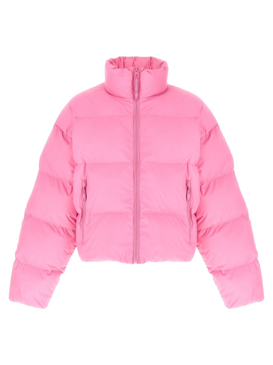 balenciaga cropped puffer jacket